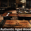 Reclaimed Wood Restaurant Tables